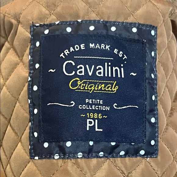 Cavalini Women’sQuilted Brown Vest - Picture 8 of 10